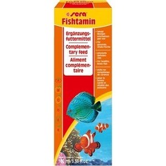 Витаминная добавка SERA FISHTAMIN Complementary Feed для пресноводных и морских рыб 100мл