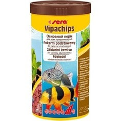 Корм SERA VIPACHIPS Staple Food for All Bottom Fish чипсы для всех видов донных рыб 1л (370г)