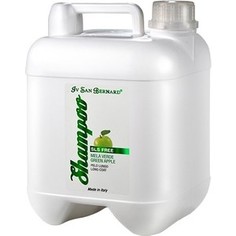 Шампунь Iv San Bernard Traditional Line Plus Shampoo Green Apple Long Coat SLS Free для длинной шерсти животных 3 л