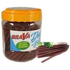 Лакомство BraVa Dog Snacks палочки из мяса ягнёнка для собак 700 г (110694)