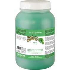 Шампунь Iv San Bernard Fruit of the Grommer Mint Tonifying & Refreshing Shampoo восстанавливающий с витамином B6 для любого вида шерсти животных 3.25 л