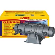 УФ-очиститель SERA PRECISION UV-C System 5w UV-C Water Clarifier для воды в аквариуме 5Вт