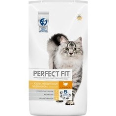 Сухой корм PERFECT FIT Sensitive с индейкой для взрослых кошек с чувствительным пищеварением 3кг (10172987)