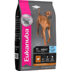 Сухой корм Eukanuba Adult Dog Large Breed Lamb & Rice Formula с ягненком и рисом для взрослых собак крупных пород 2,5кг