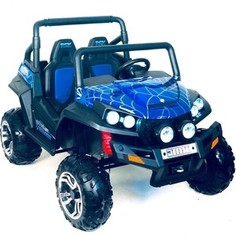 Электромобиль River Toys Багги T009TT-SPIDER (4*4) синий с дистанционным управлением - T009TT-SPIDER-4*4-BLUE