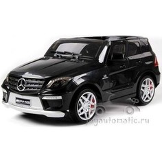 Радиоуправляемый детский электромобиль Dongma ML63 Mercedes Benz - DMD-168 люкс черн.мет.