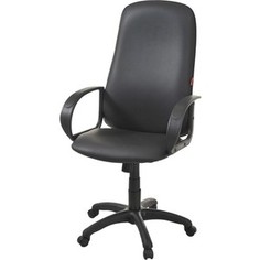 Кресло Фабрикант Биг (кожа иск. DO №350 (черный) ТГ PL 680 PL-1 ролик ст.)