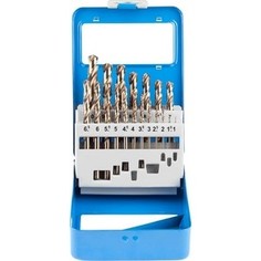 Набор сверл по металлу Зубр 19шт d 1-10 мм Эксперт (29626-H19-M)