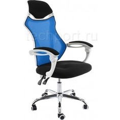 Компьютерное кресло Woodville Armor белое/черное/голубое