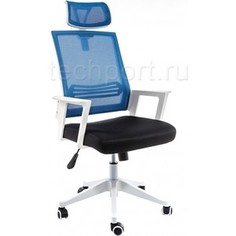 Компьютерное кресло Woodville Dreamer белое/черное/голубое