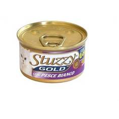 Консервы Stuzzy Cat Gold Mousse with White Fish мусс с белой рыбой для кошек 85г (132.С419)