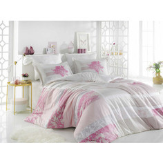 Комплект постельного белья Hobby home collection Евро, сатин Elsa розовый (1501001719)