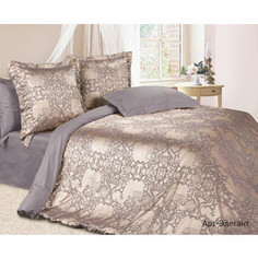 Комплект постельного белья Ecotex Евро, сатин-жаккард, Арт-Элегант (КЭЕАрт-Элегант)