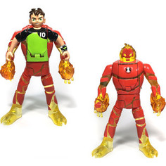 Фигурка Ben 10 трансформер (Бен - Человек-огонь)