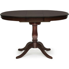 Стол раскладной TetChair Siena (SA-T4EX) дерево гевея/мдф tobacco