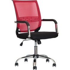 Кресло Стимул-групп CTK-XH-6057 CH black (сиденье черная сетка) / red (спинка красная сетка)