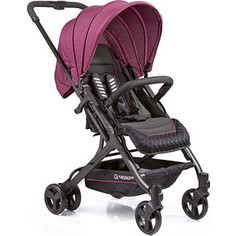 Коляска прогулочная GESSLEIN S8 SPORT BLACK BEERE MELIERT С