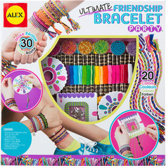 Набор для творчества Alex для плетения браслетов Друзья, от 8 лет Alex®