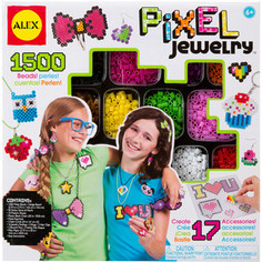 Набор для творчества Alex для создания браслетов Пиксели, от 6 лет Alex®