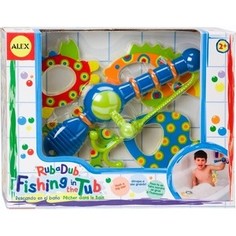 Набор для ванны Alex для ванны Поймай рыбку удочка, 3 рыбки, от 2 лет Alex®