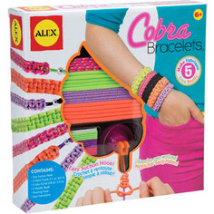 Набор для творчества Alex для создания браслетов Кобра, от 8 лет Alex®