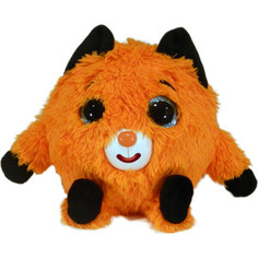Мягкая игрушка 1Toy Дразнюка Zoo лисичка, показывает язык, 13 см. (Т12054)