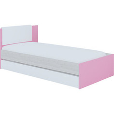 Кровать Комфорт - S Агнешка М8 пикар/розовый