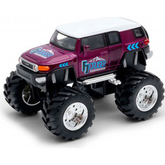 Игрушечная машинка Welly модель машины 1:38 Toyota FJ Cruiser Big Wheel Monster (47003S)