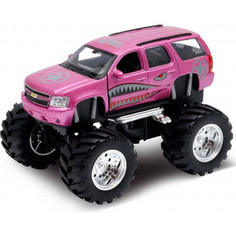 Игрушечная машинка Welly модель машины 1:34-39 Chevrolet Tahoe Big Wheel Monster (47002S)