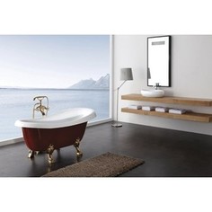 Акриловая ванна BelBagno 170x80 без ножек (BB04-ROS)