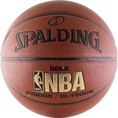 Мяч баскетбольный Spalding NBA Gold Series Indoor/Outdoor (р.7)