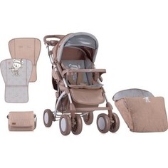 Прогулочная коляска Lorelli Toledo с накидкой на ножки Бежевый / Beige Indian Bear 1826