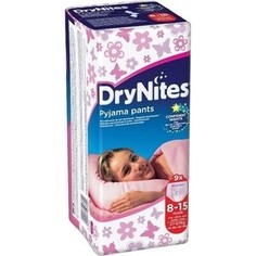 Huggies Трусики DryNights для девочек 8-15лет 9шт