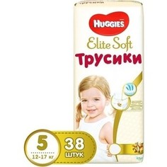 Huggies Трусики - подгузники Элит Софт 5 12-22 кг 38 шт