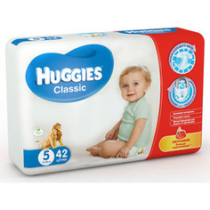 Huggies Подгузники CLASSIC Размер 5 11-25кг 42шт