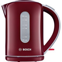 Чайник электрический Bosch TWK7604, бордовый