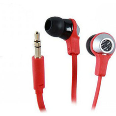 Наушники Cowon EM1 mic red