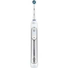 Электрическая зубная щетка Oral-B Genius 8000 белый Braun