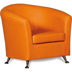 Кресло СМК Бонн 040 1х к/з Санторини0432 оранжевый