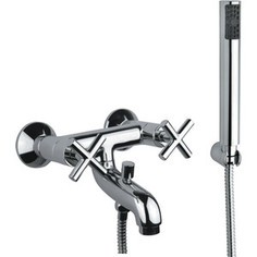 Смеситель для ванны Fiore XT на стену, хром (25CR0510)