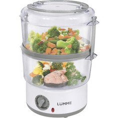 Пароварка Lumme LU-1405 серый жемчуг