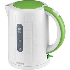 Чайник электрический BBK EK1703P белый/зеленый