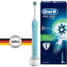 Зубная щетка Braun Oral-B Professional Clean professional care 500 голубой