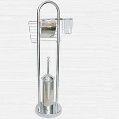 Стойка RainBowL Aqua бумагодержатель, освежитель, ерш, газетница (D0059)