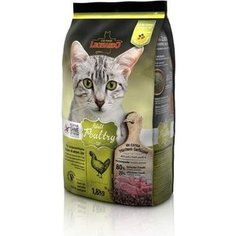 Сухой корм Leonardo Adult Poultry Grain Free беззерновой с птицей для кошек с чувствительным пищеварением 1,8кг (758615)