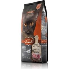 Сухой корм Leonardo Adult Duck с уткой для здоровья кожи и шерсти для кошек 15кг (758335/755425)