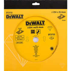 Диск алмазный DeWALT 254х25.4мм (DT 3733)