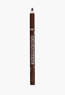 Карандаш для губ Seventeen Seventeen. т.35 водостойкий с витам. Е "Super Smooth W/P Lip Liner темный красный