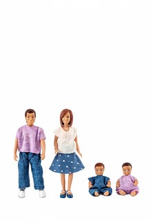 Набор игровой Lundby куклы для домика Семья с двумя малышами