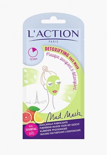 Маска для лица LAction Laction от токсинов, Detoxifiant, 15 г